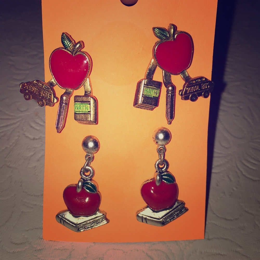 Vintage Teacher Earrings